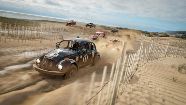 Desert scenery of Great Britain